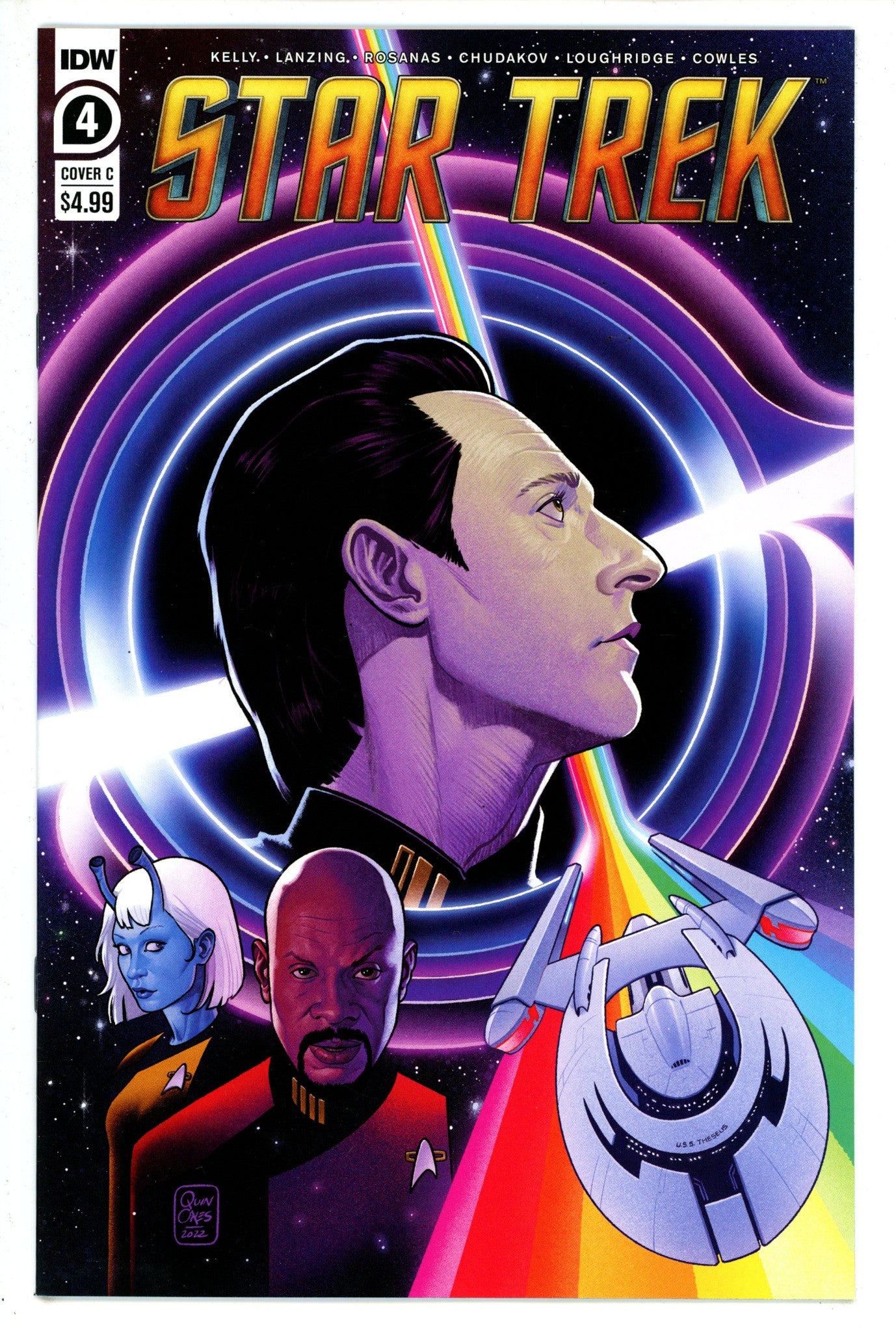 Star Trek 4 Quinones Variant (2023)