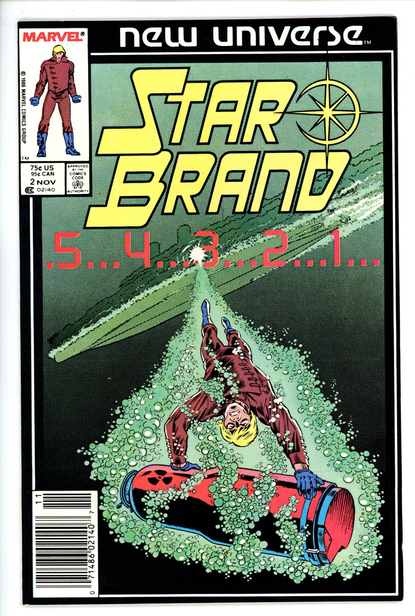 Star Brand 2 Newsstand-Marvel-CaptCan Comics Inc