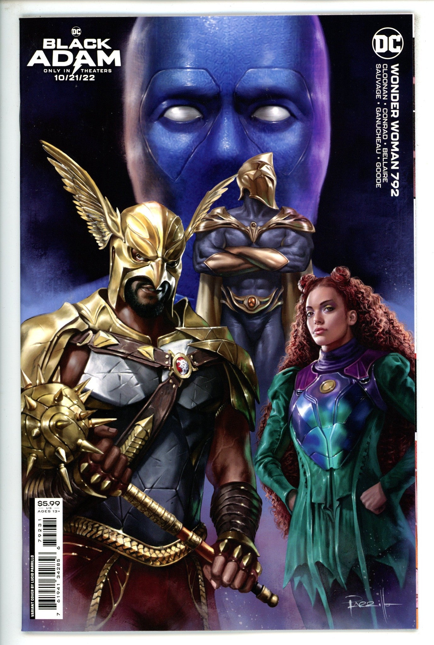 Wonder Woman Vol 5 792 Parrillo Variant (2022)