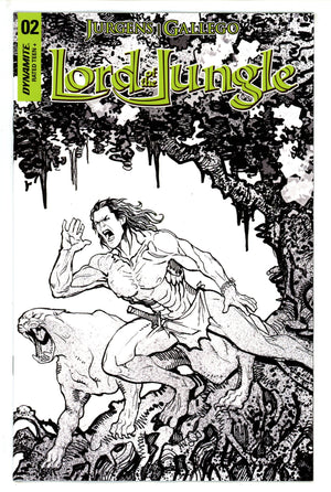 Lord of the Jungle 2 Moritat Line Art Incentive Variant (2022)
