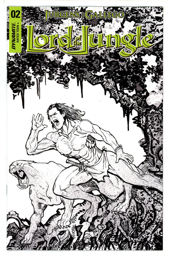 Lord of the Jungle 2 Moritat Line Art Incentive Variant (2022)