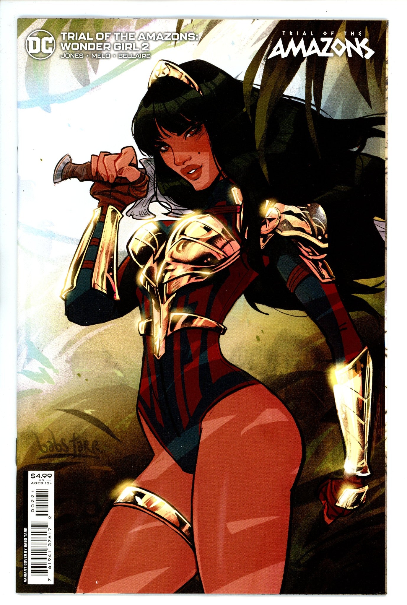 Trial of the Amazons Wonder Girl 2 Tarr Vairant (2022)