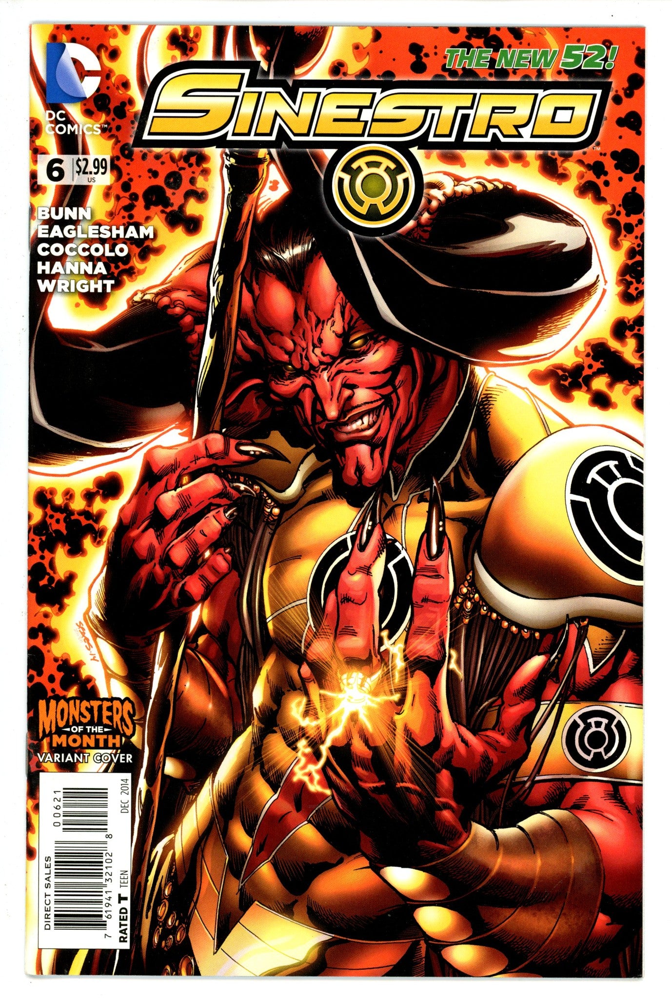 Sinestro 6 Sears Variant