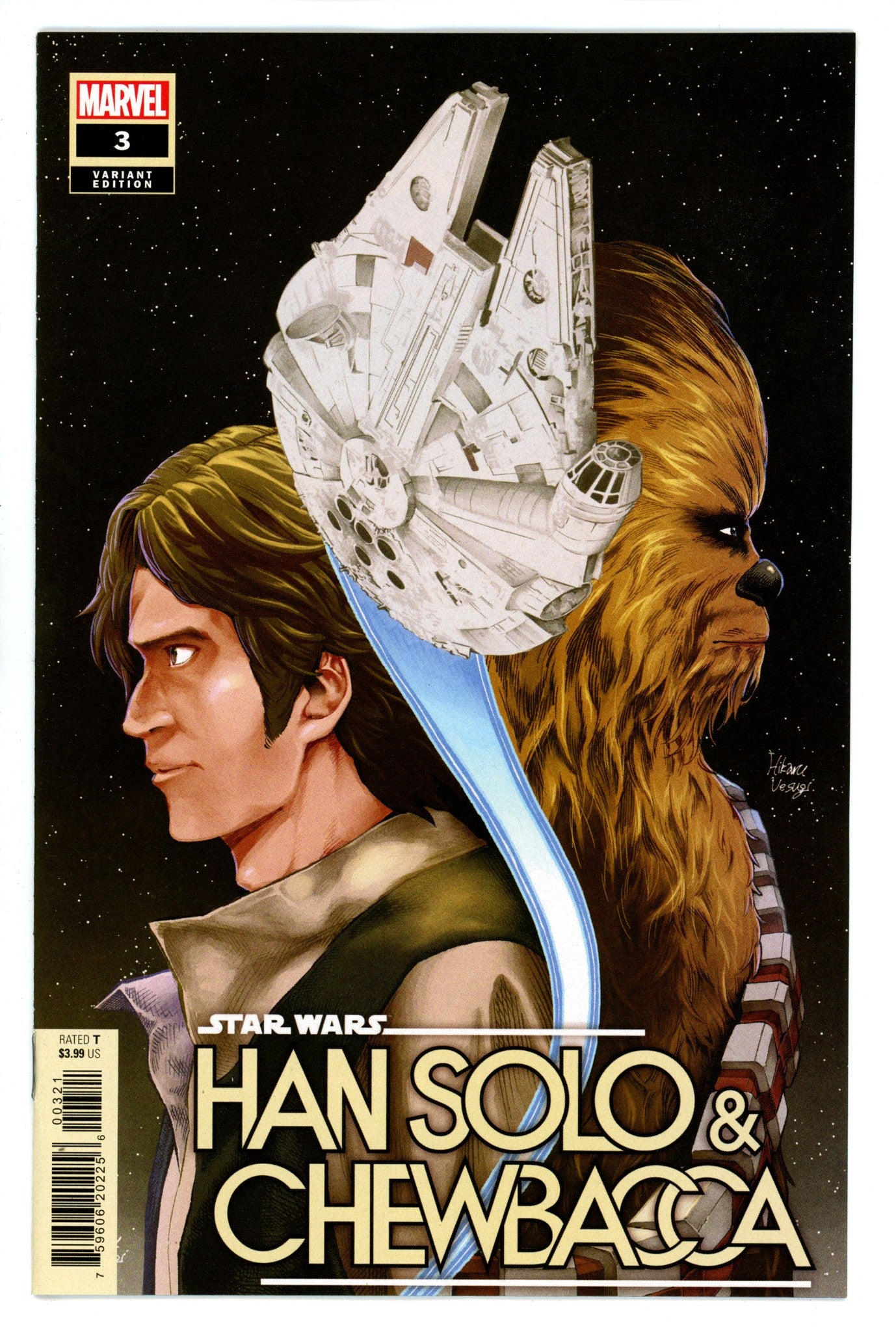 Star Wars Han Solo / Chewbacca 3 Uesugi Variant (2022)