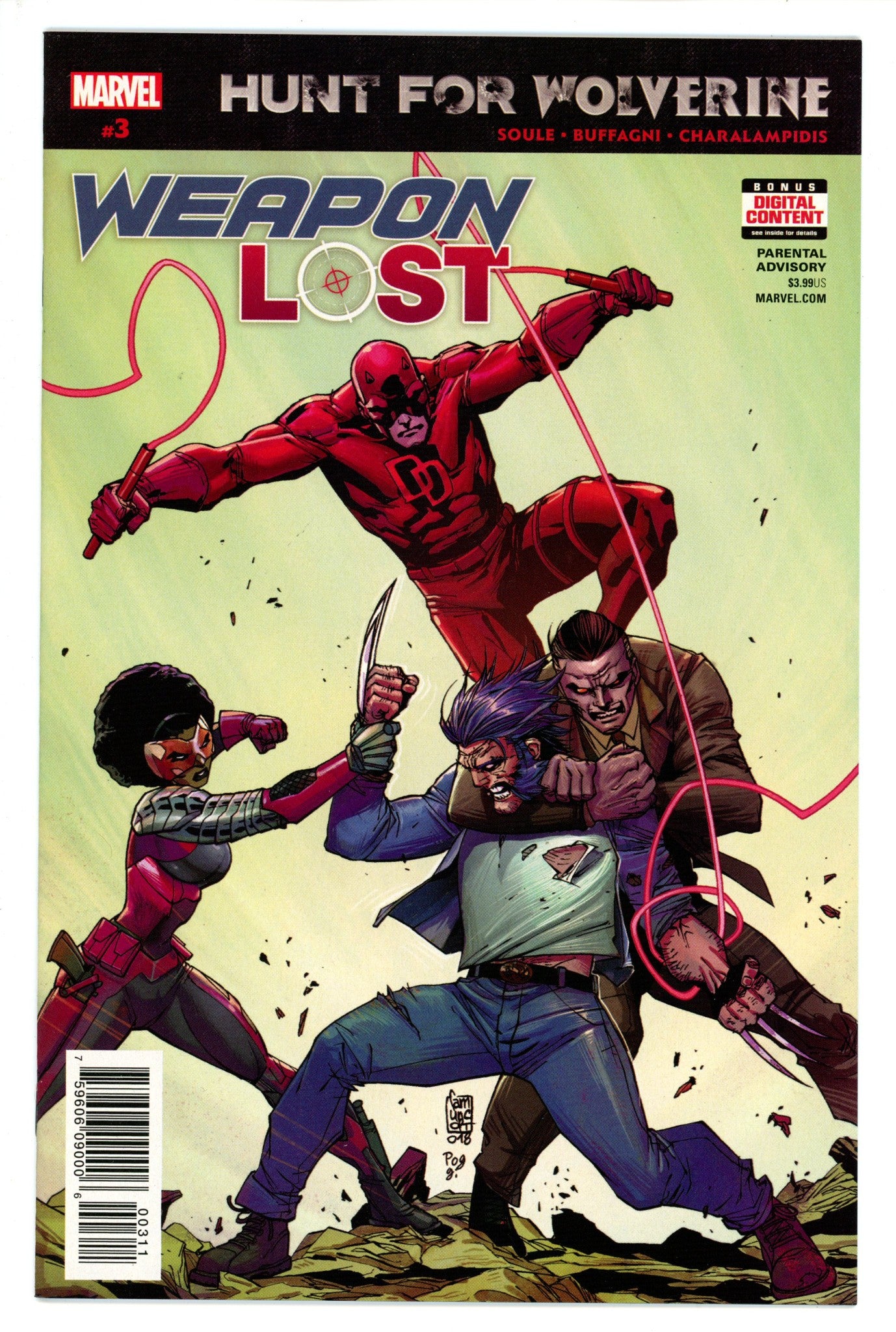 Hunt for Wolverine: Weapon Lost 3