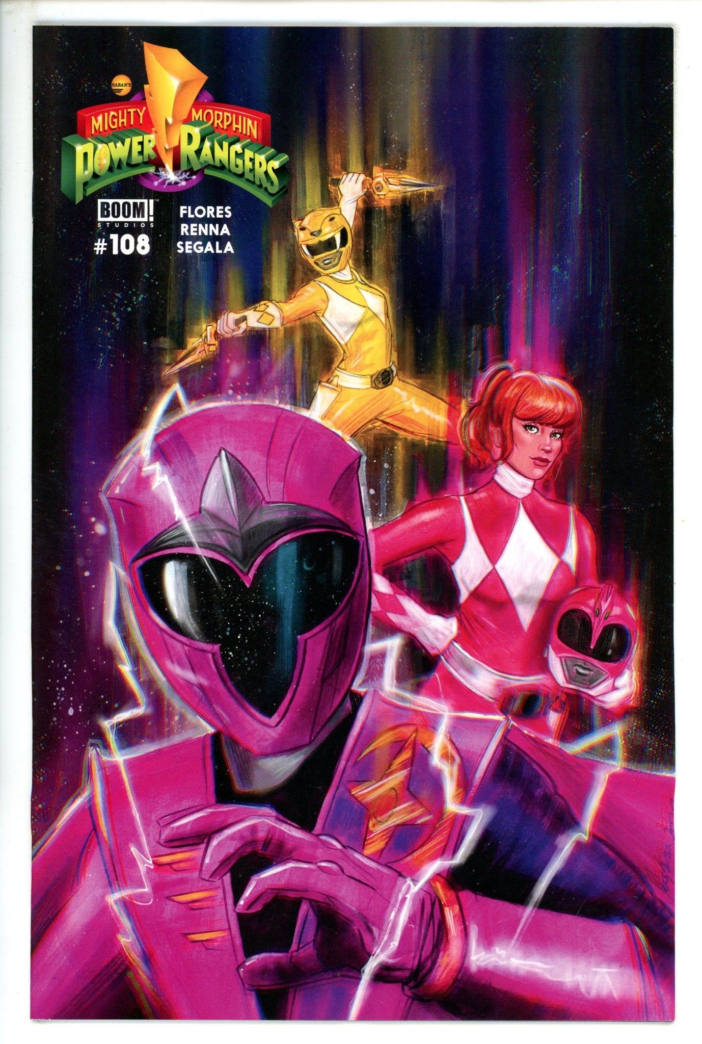Mighty Morphin Power Rangers 108 Vilchez Variant (2023)