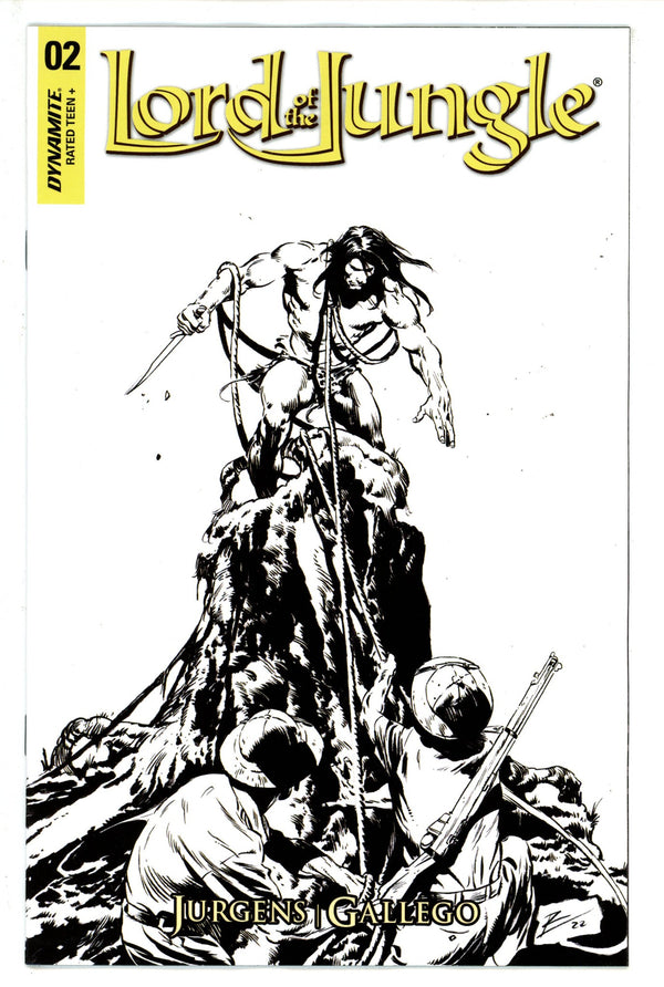 Lord of the Jungle 2 Moritat Line Art Incentive Variant (2022)