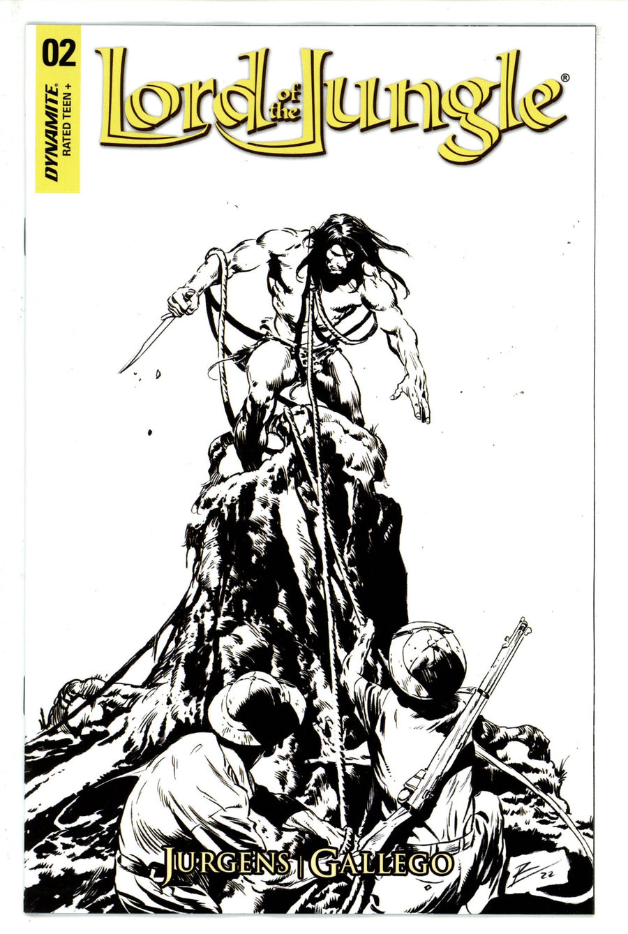 Lord of the Jungle 2 Moritat Line Art Incentive Variant (2022)
