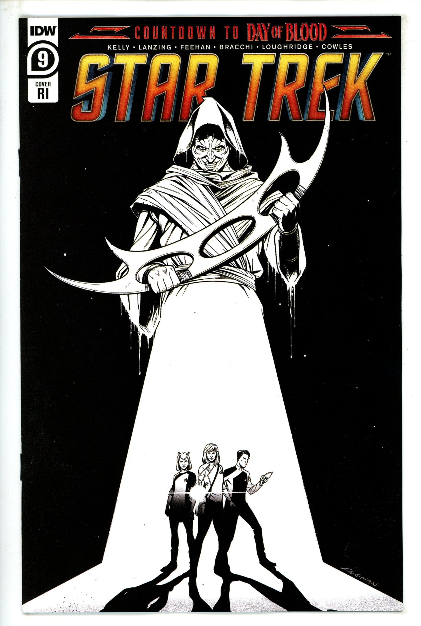 Star Trek 9 Feehan B&W Incentive Variant NM- (2023)