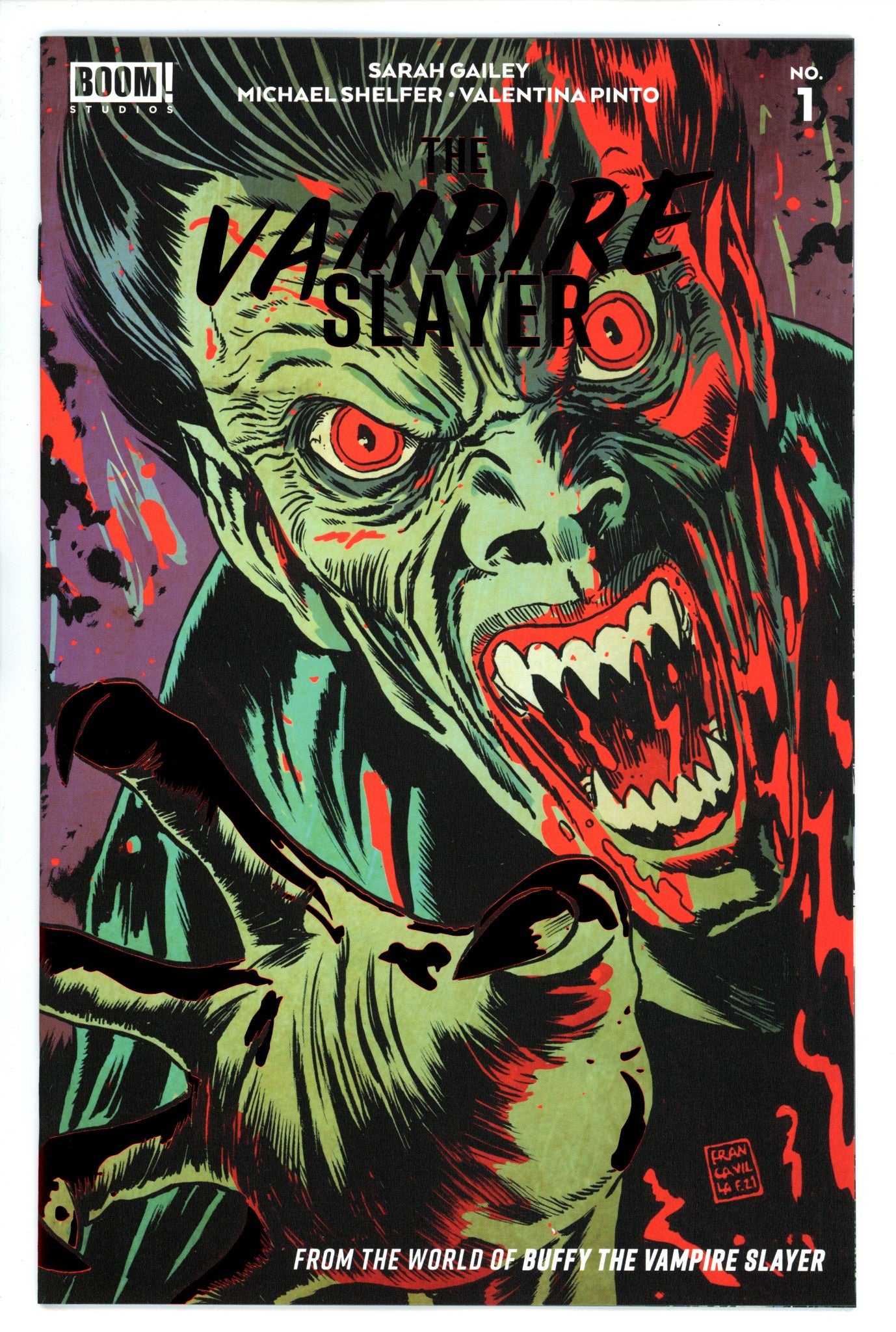 Vampire Slayer 1 Foil Stamp Variant (2022)