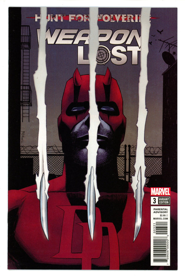 Hunt for Wolverine: Weapon Lost 3 Shalvey Variant