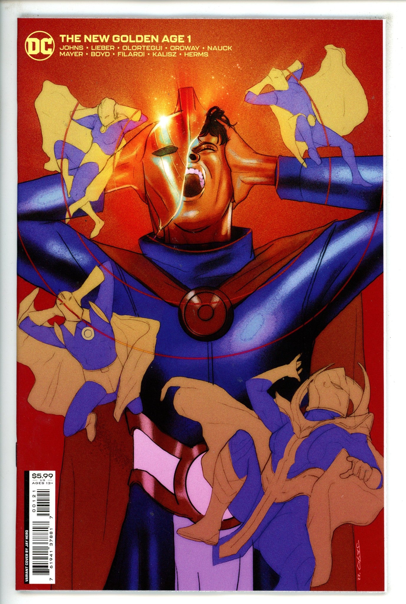 New Golden Age 1 Hero Variant (2022)
