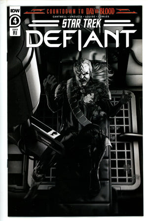 Star Trek Defiant 4 Unzueta B&W Incentive Variant NM- (2023)