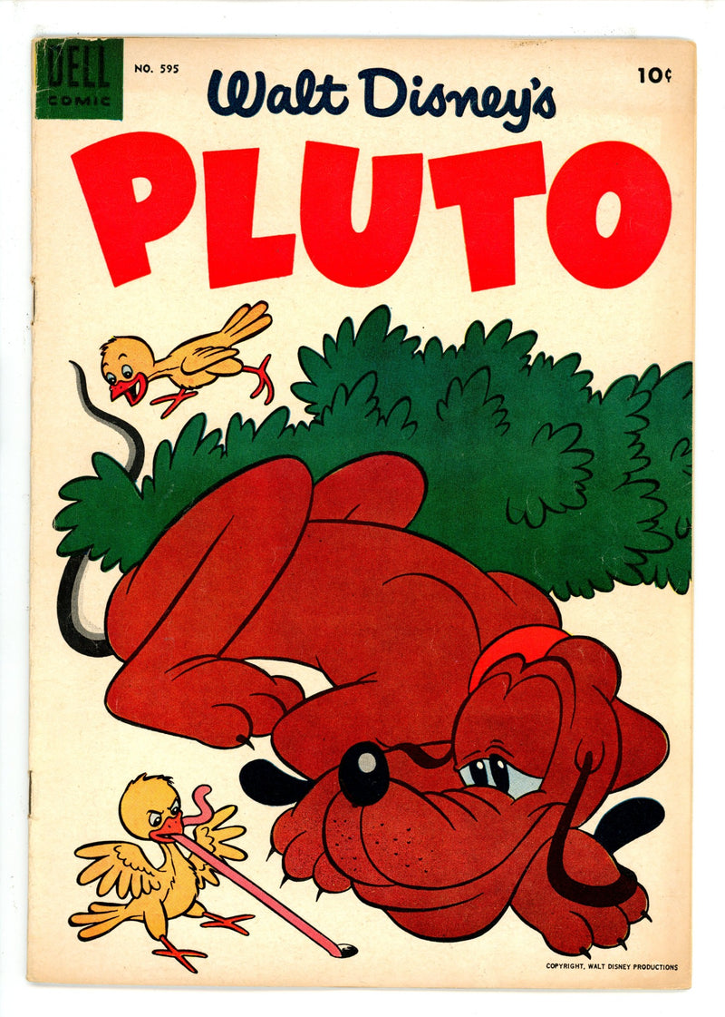 Four Color Vol 2 595 Pluto VG/FN