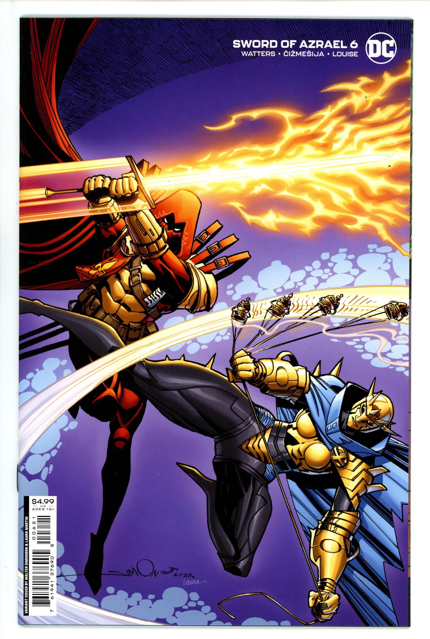 Sword of Azrael 6 Simonson Variant (2023)