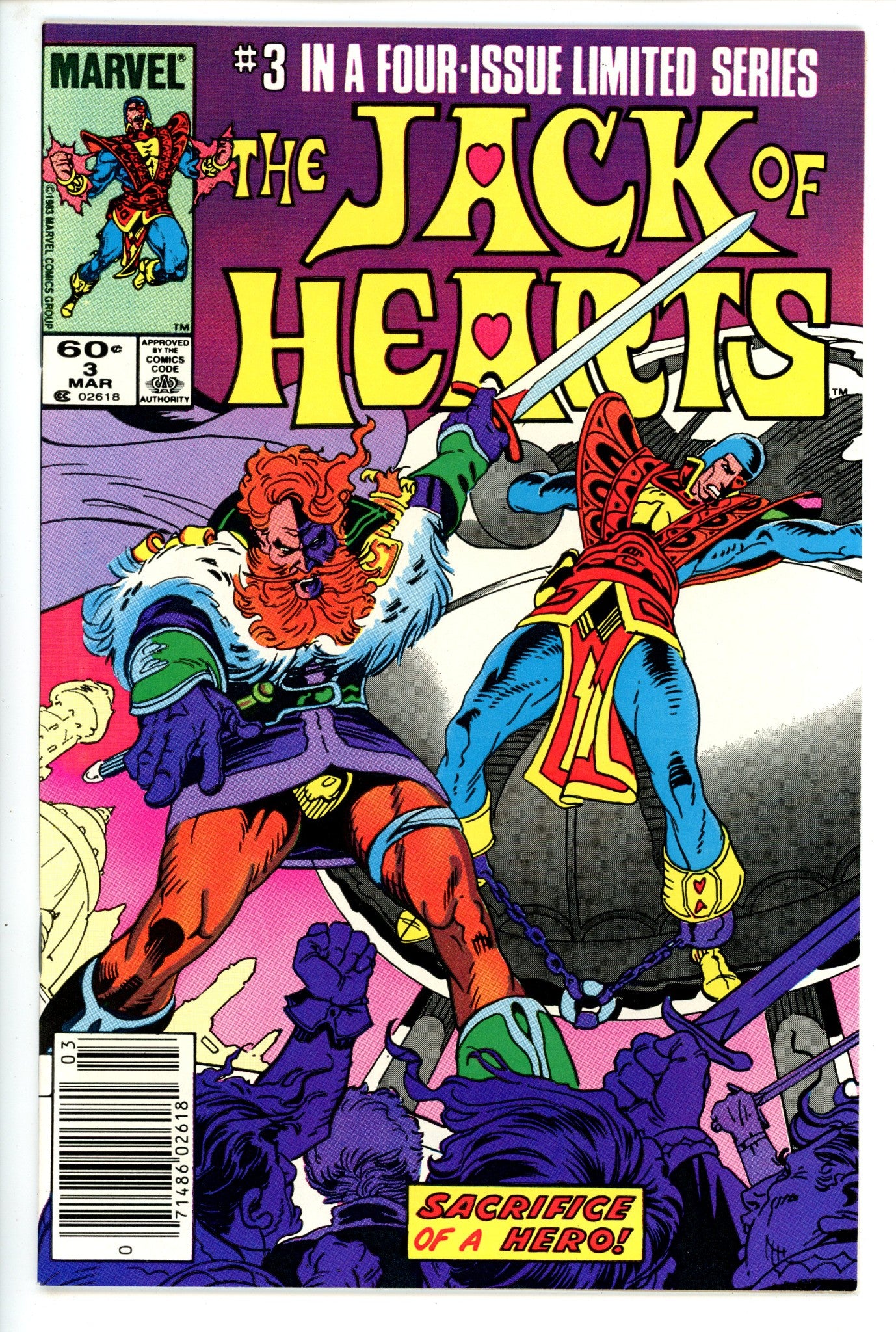 The Jack of Hearts  3 Newsstand