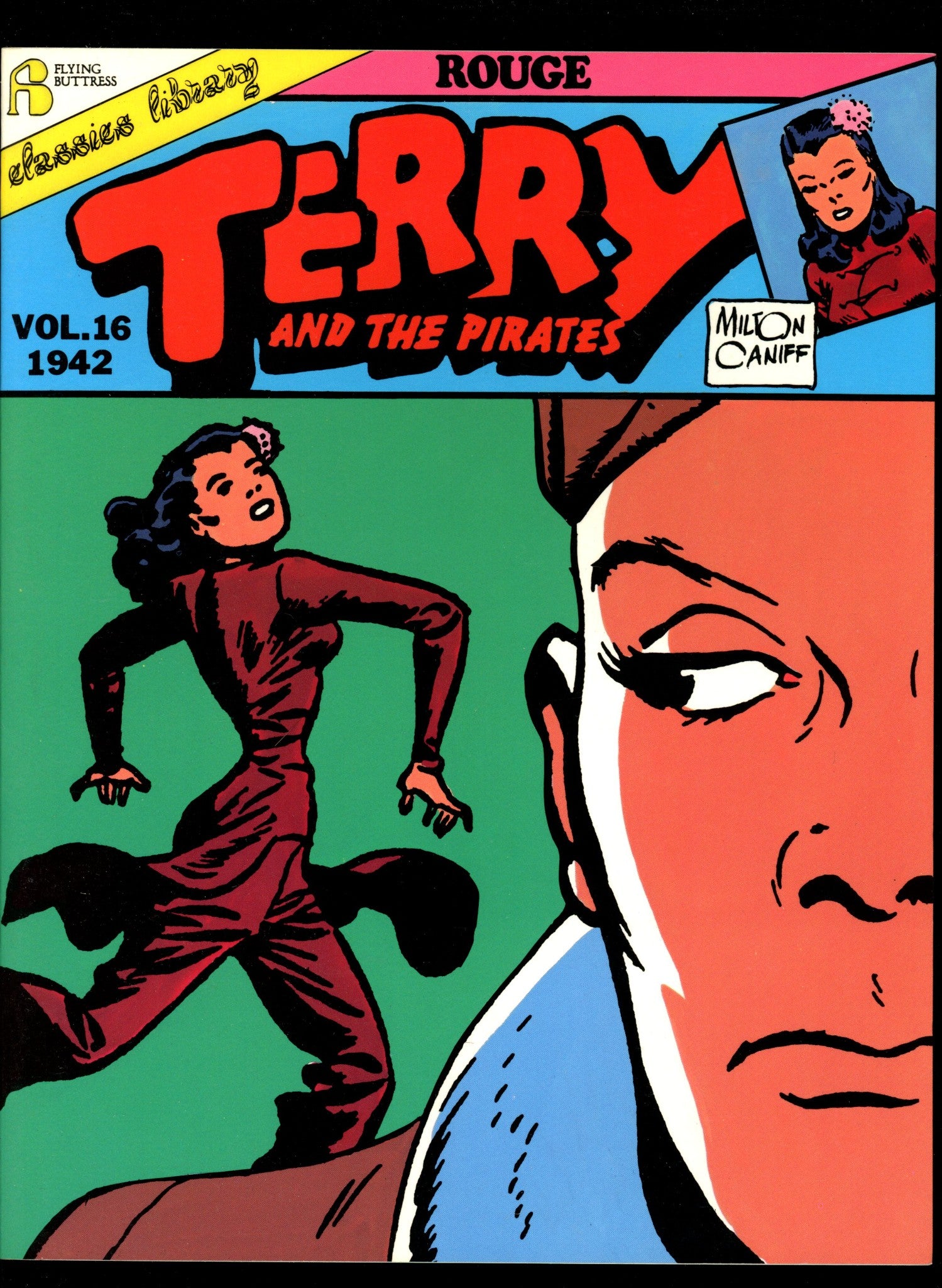 Terry and the Pirates Vol 16 1942: Rouge TPB