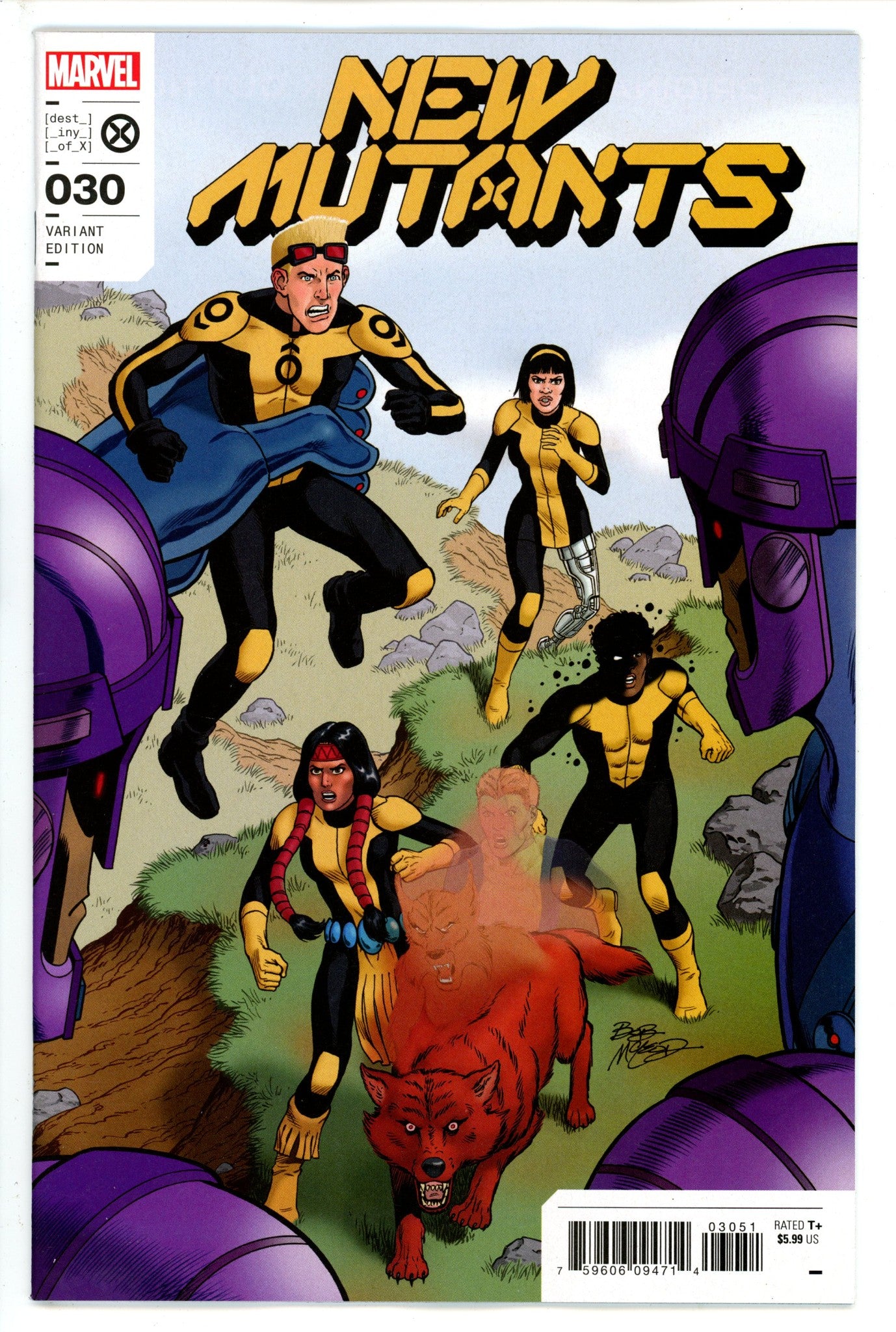 New Mutants Vol 4 30 McLeod Variant (2022)
