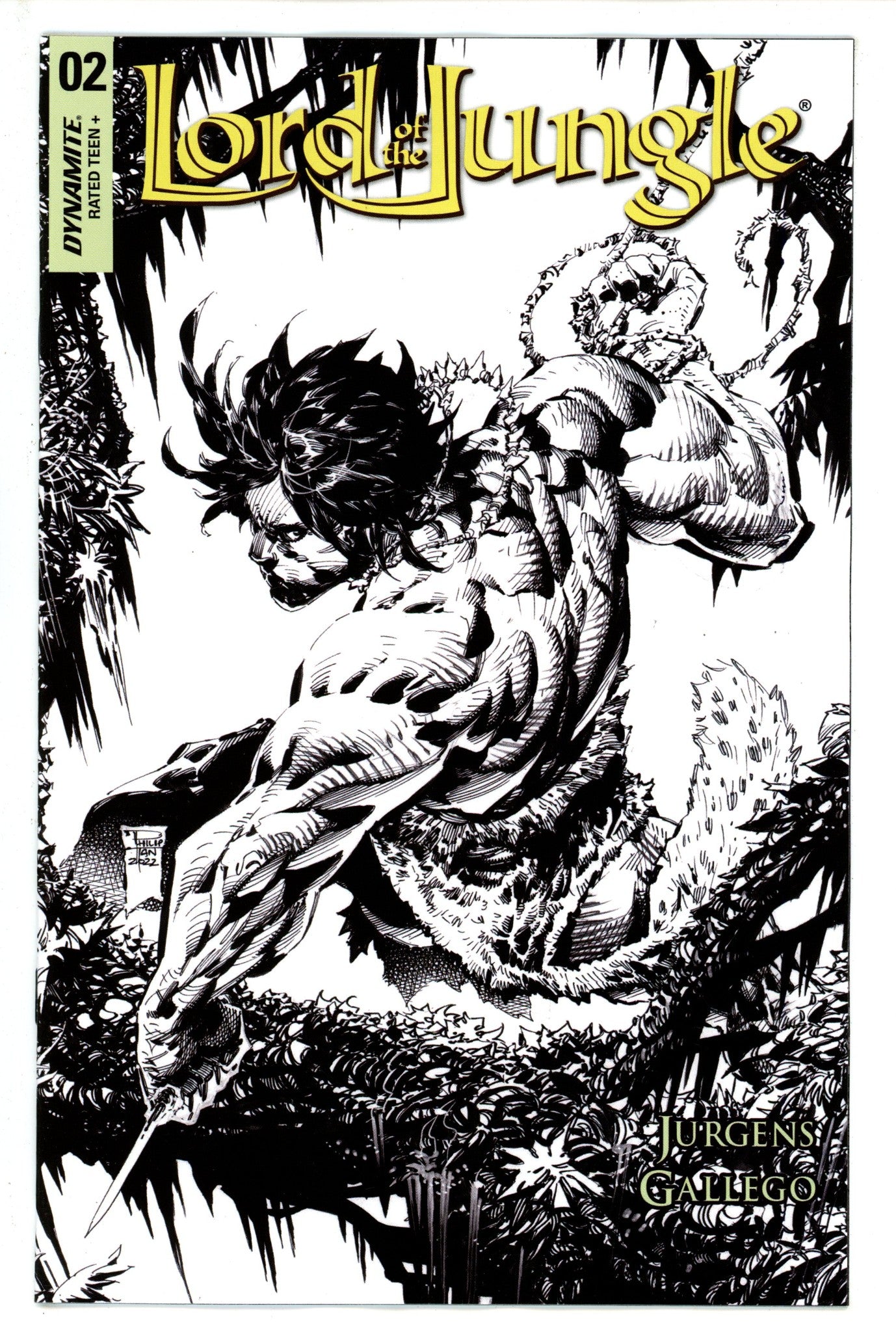 Lord of the Jungle 2 Tan Line Art Incentive Variant (2022)