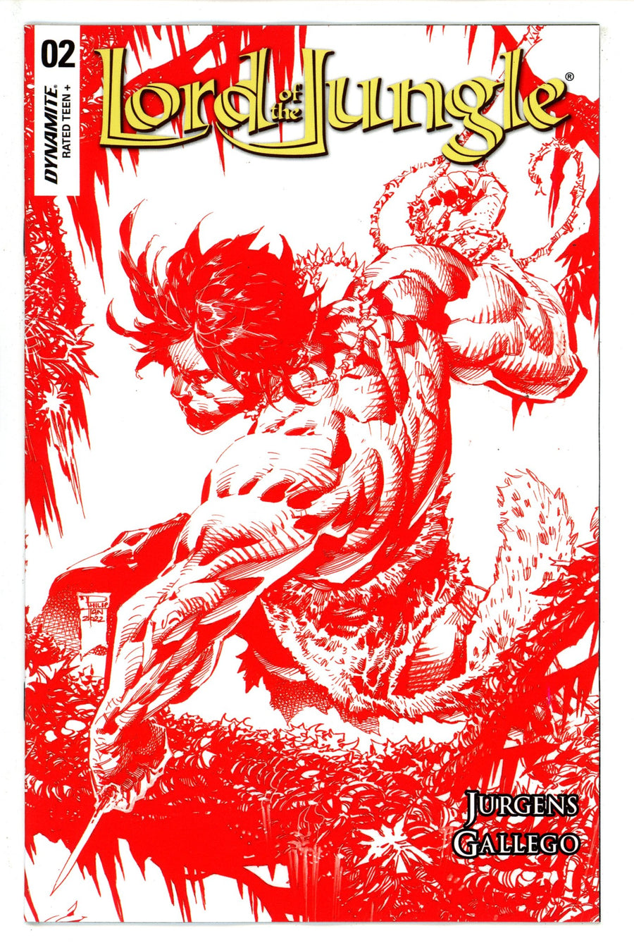 Lord of the Jungle 2 Tan Red Line Art Incentive Variant (2022)