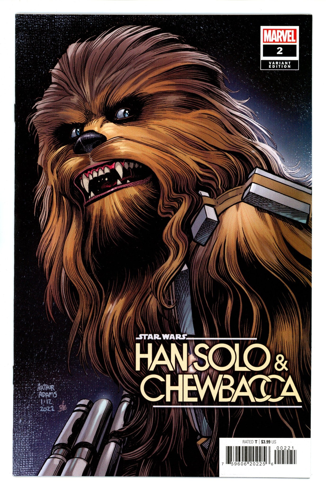 Star Wars Han Solo & Chewbacca 2 Adams Variant (2022)