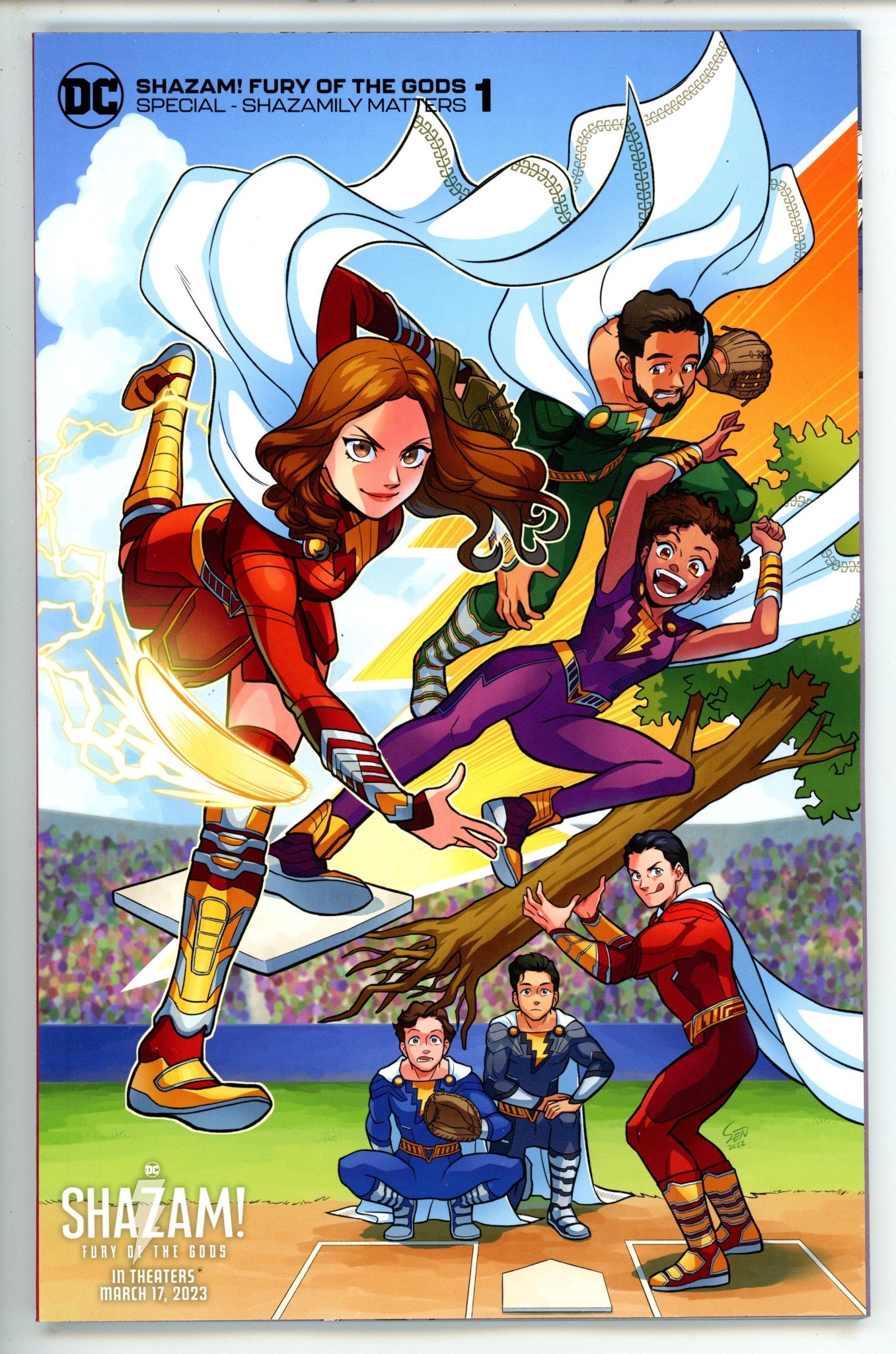 Shazam Fury Of The Gods Special Shazamily Matters 1 Naito Variant (2023)