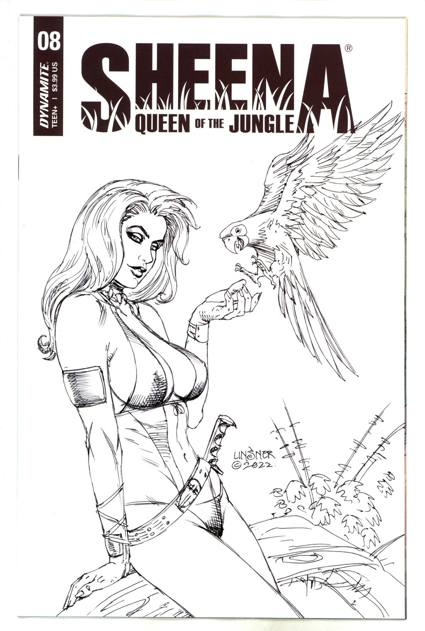Sheena Queen of the Jungle 8 Linsner Variant