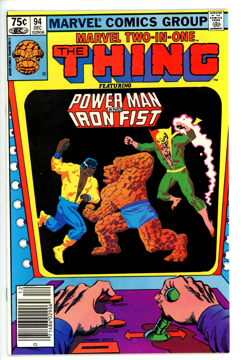 Marvel Two-in-One Vol 1 94 Canadian VF/NM