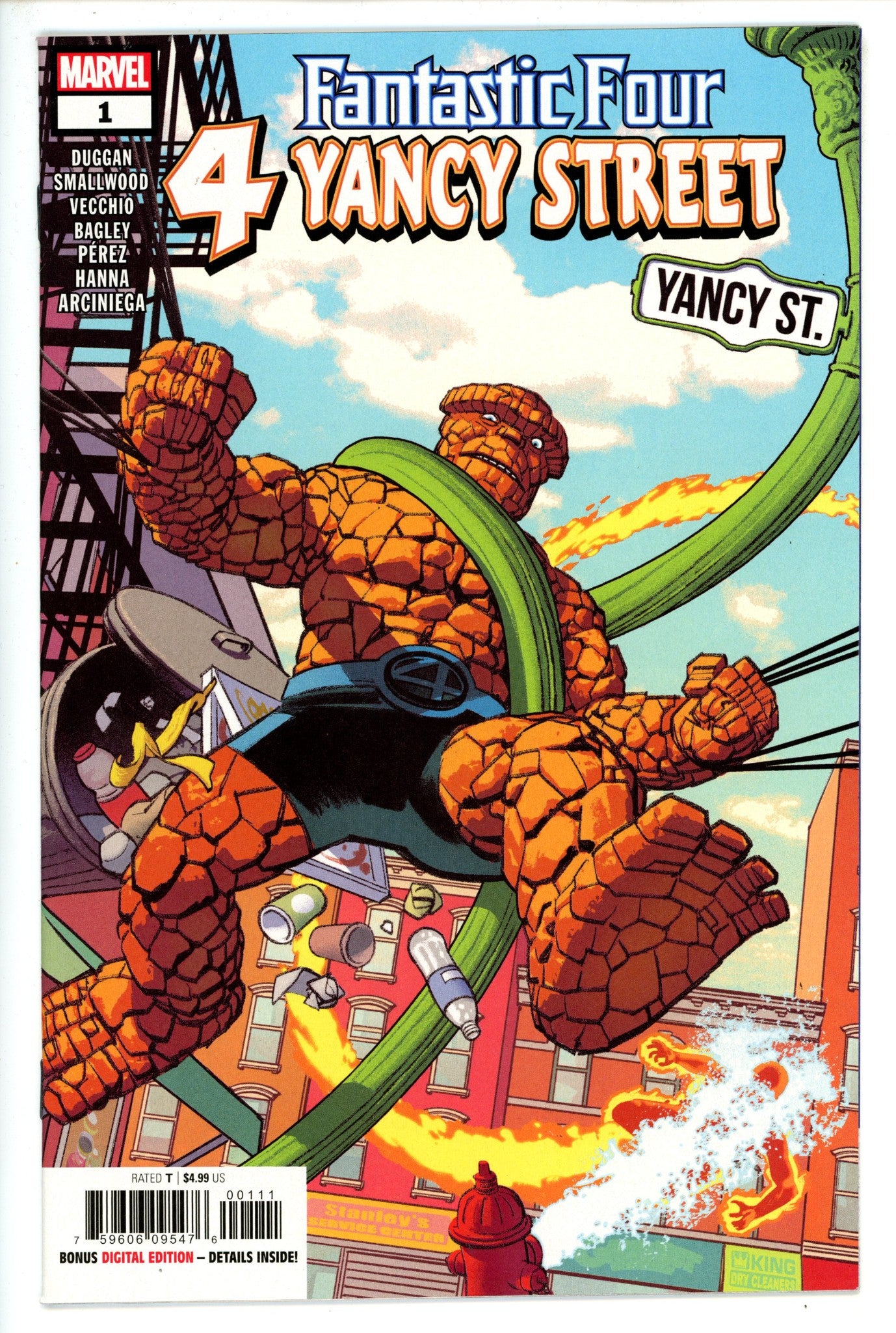 Fantastic Four: 4 Yancy Street 1