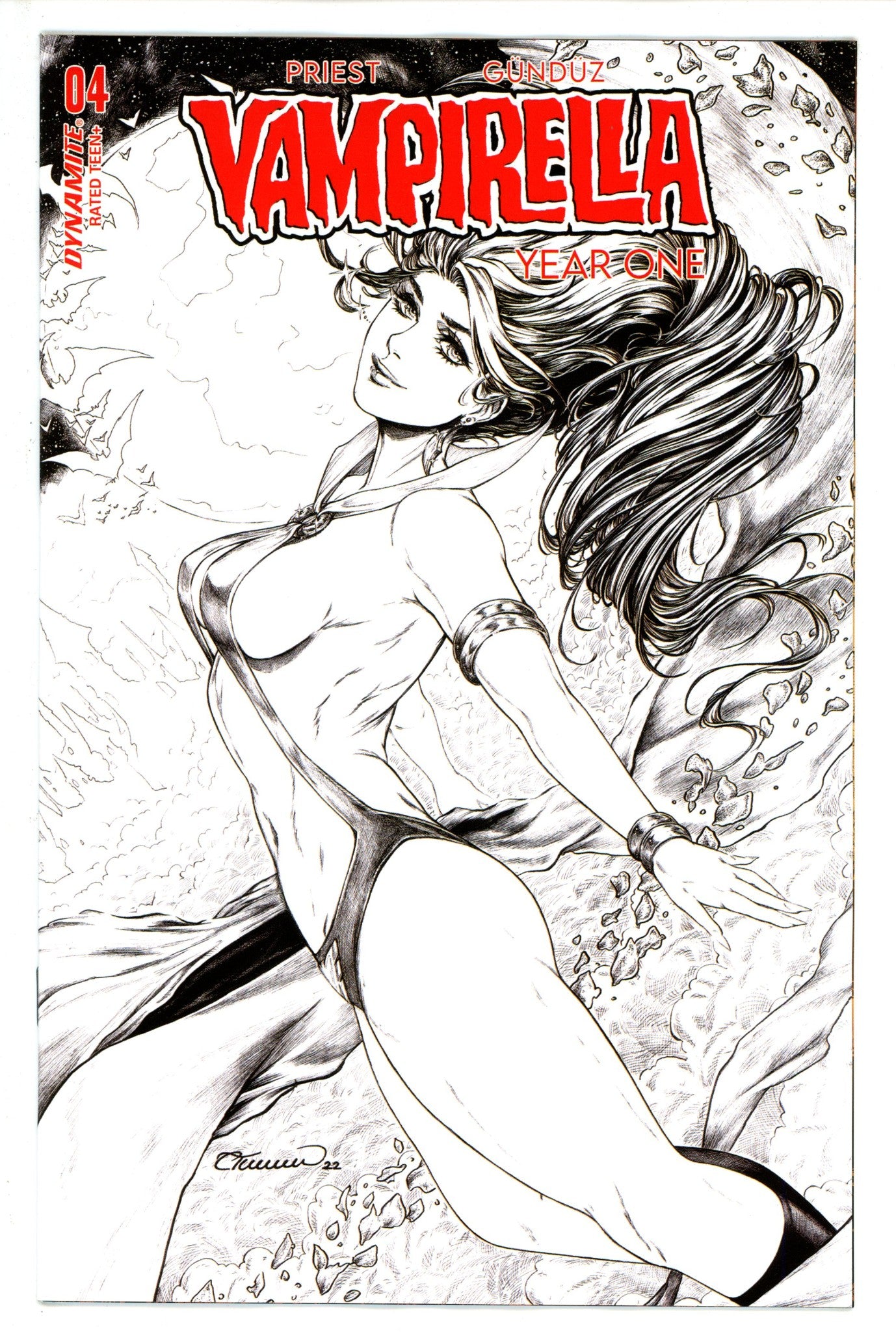 Vampirella Year One 4 Turner Variant