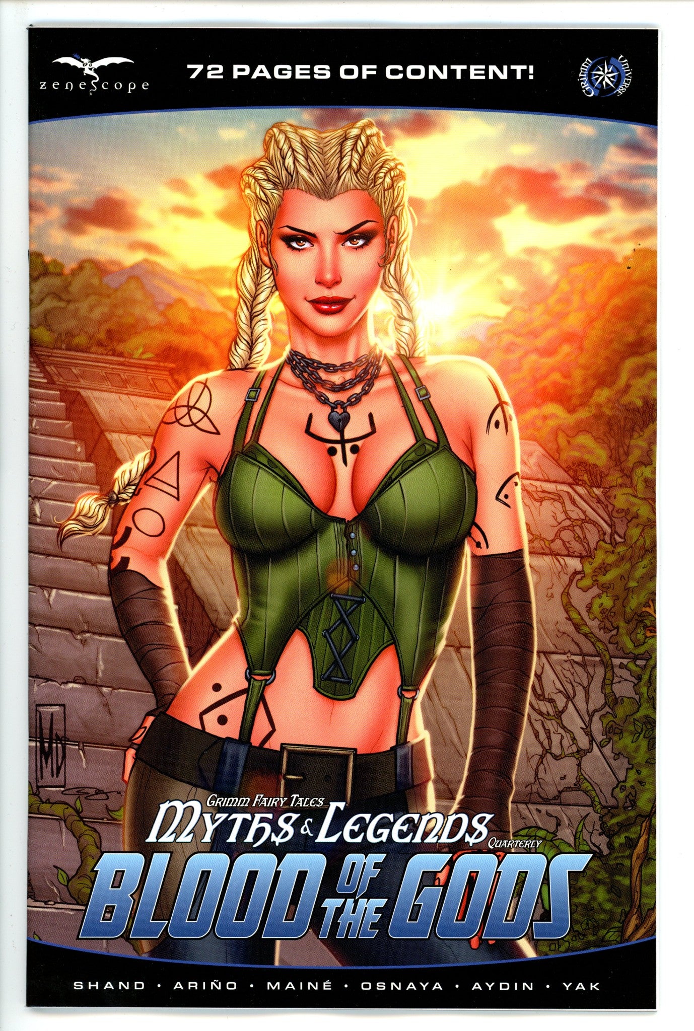Myths & Legends Quarterly Blood of Gods 1 Dipascale Variant (2022)