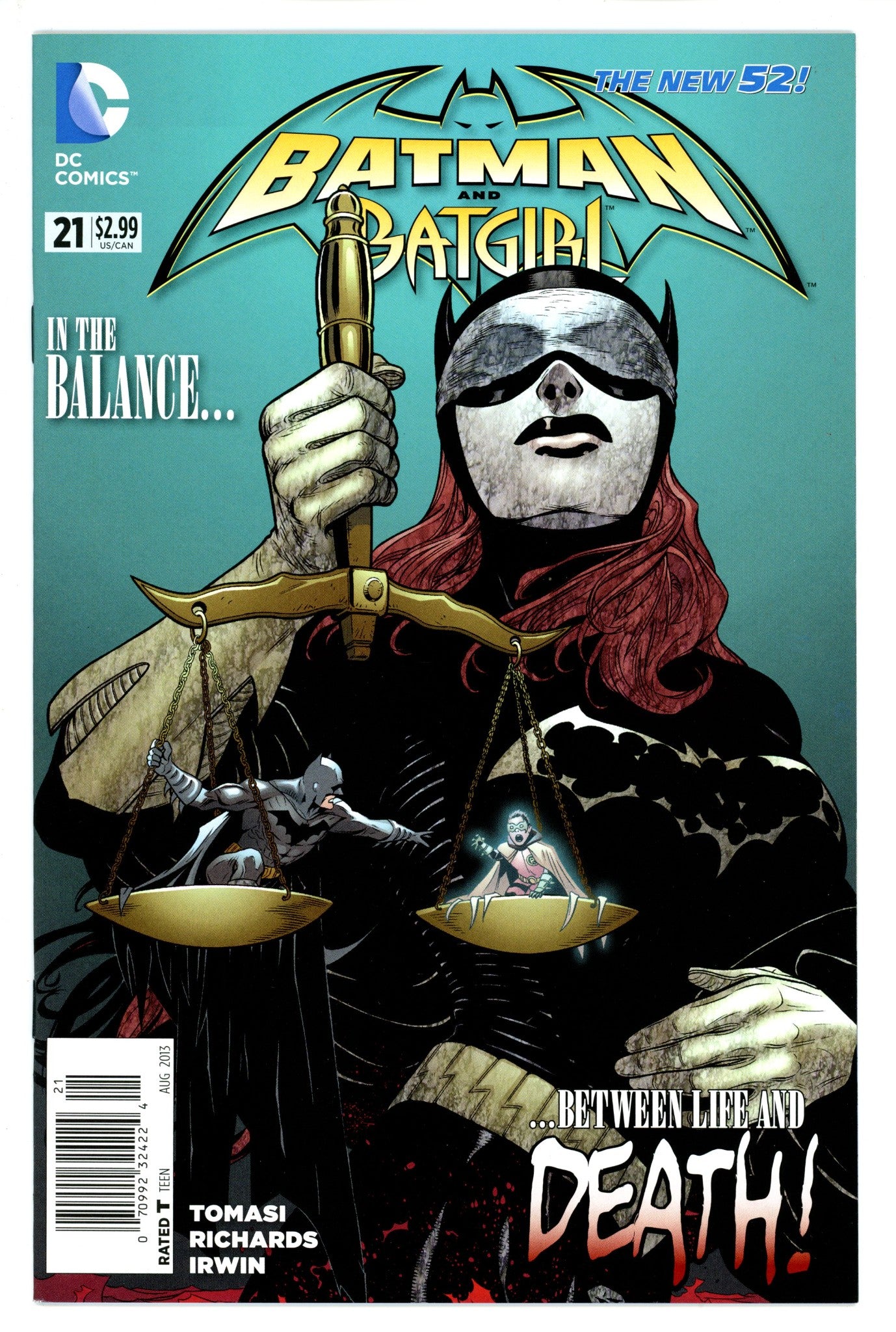 Batman and Robin Vol 2 21 Newsstand NM-