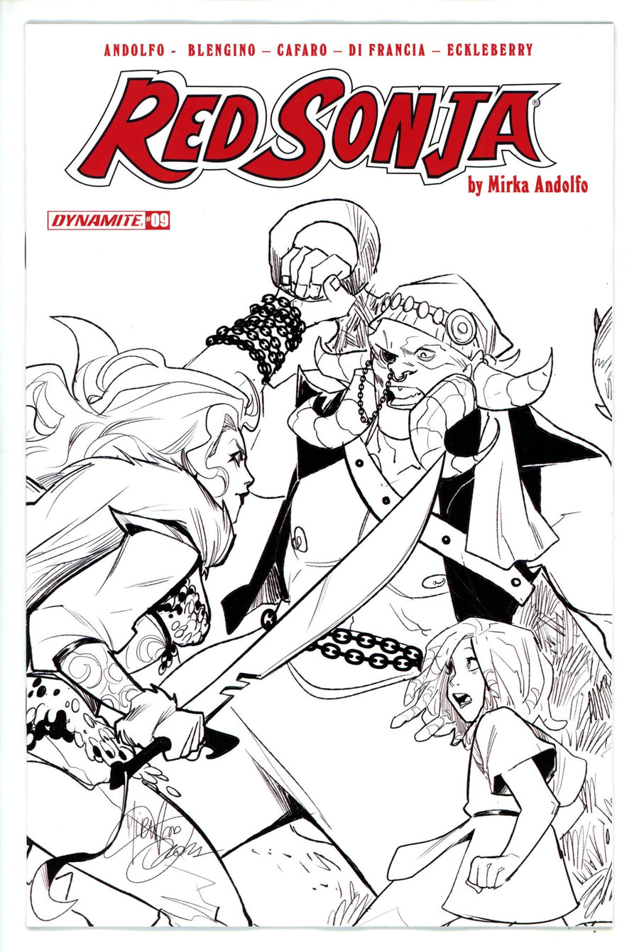 Red Sonja Vol 6 9 Andolfo Variant (2022)