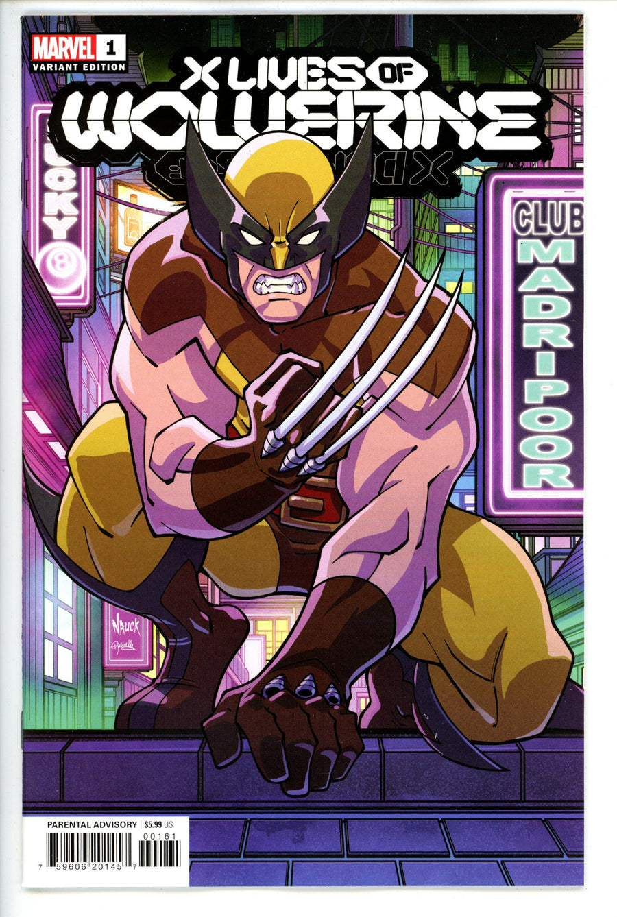 X Lives of Wolverine 1 Nauck Variant NM+