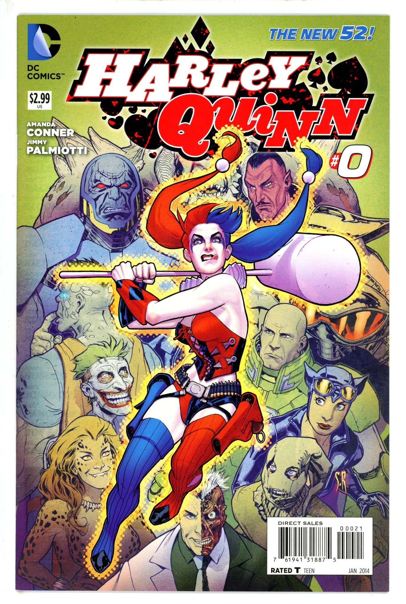 Harley Quinn Vol 2 0 Incentive Variant VF+ (2013)