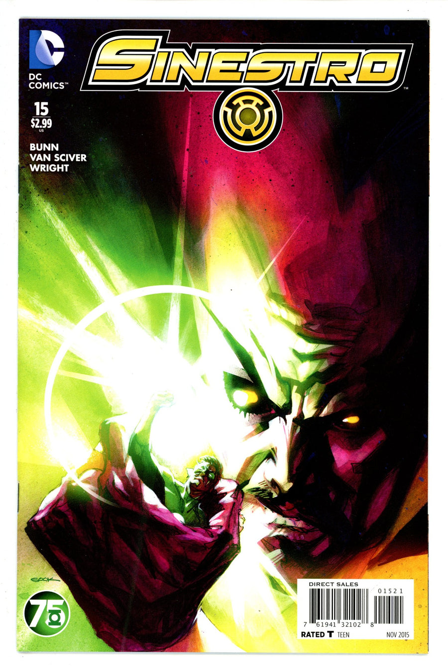 Sinestro 15 Sook Variant