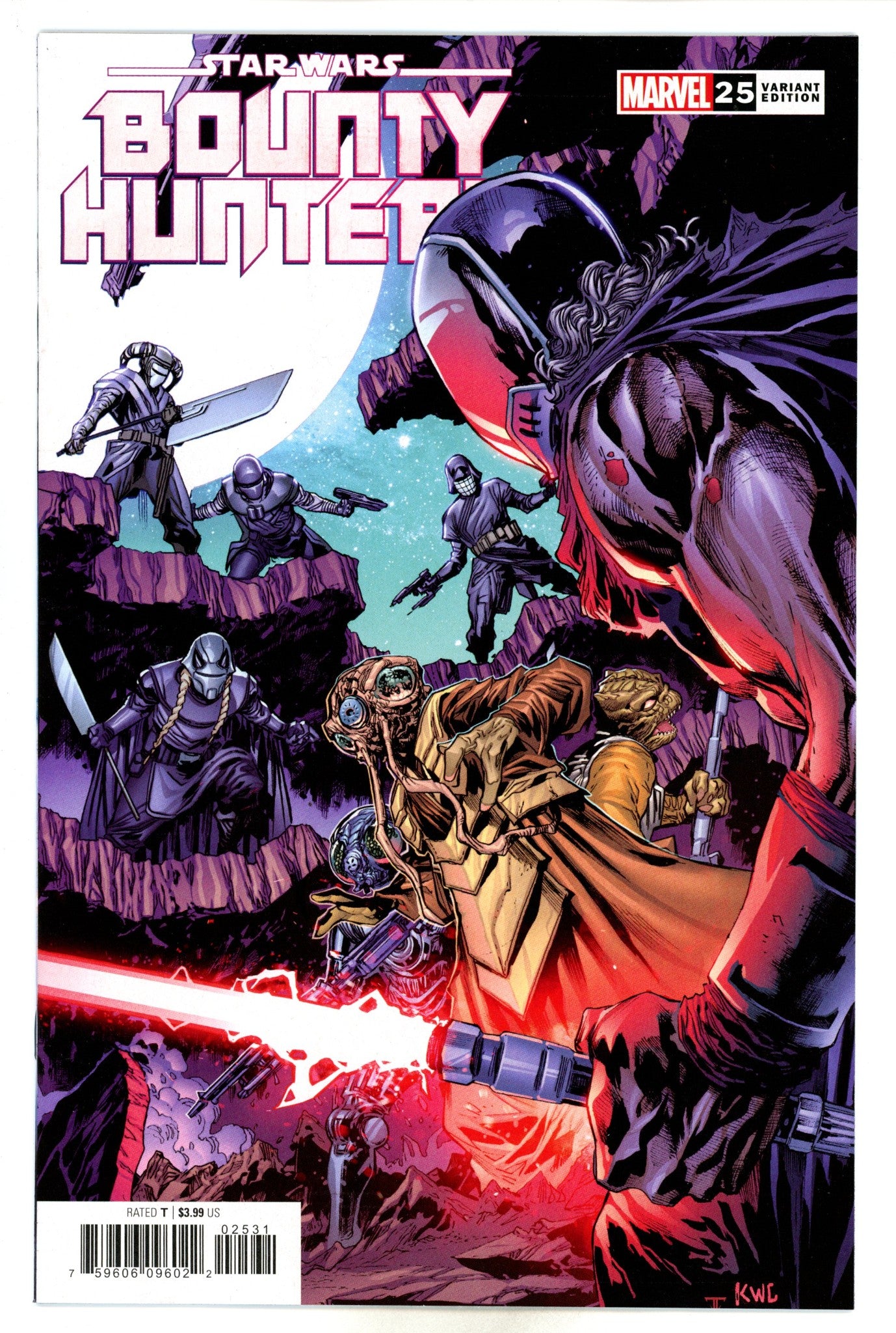 Star Wars Bounty Hunters 25 Lashley Variant (2022)