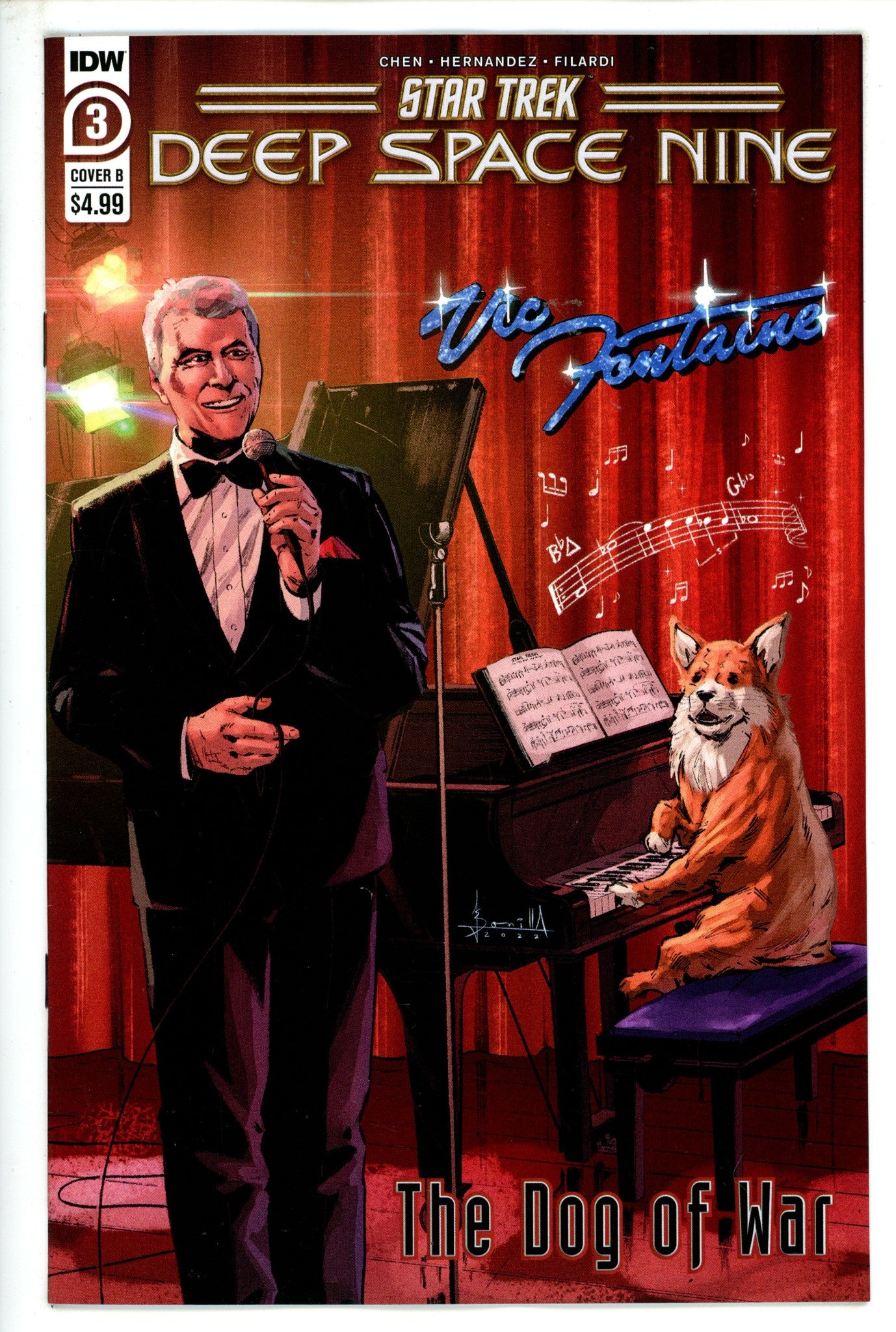 Star Trek Deep Space Nine Dog Of War 3 Bonilla Variant (2023)