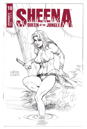 Sheena Queen of the Jungle 10 Linsner Variant