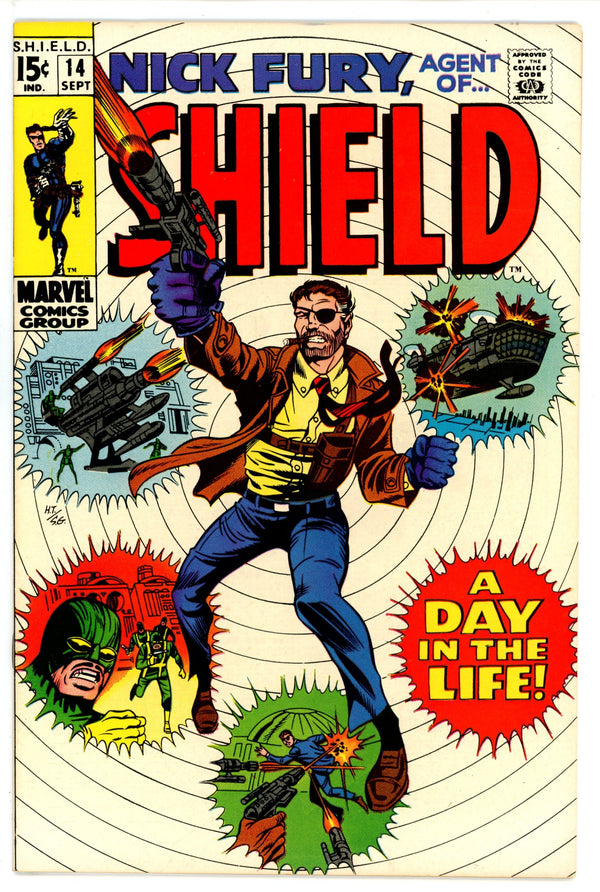 Nick Fury, Agent of SHIELD Vol 1 14 VF/NM