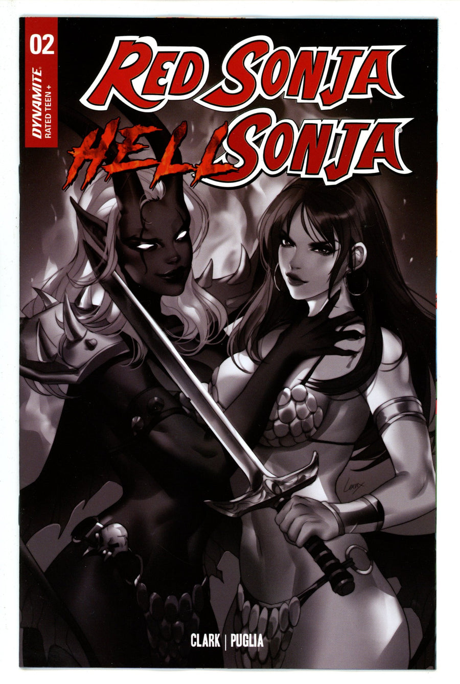 Red Sonja Hell Sonja 2 Leirix B&W Incentive Variant (2023)