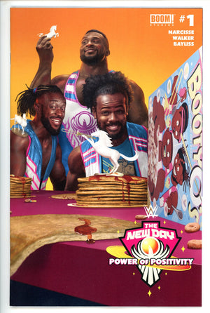 WWE New Day Power of Positivity 1 Rahzzah Variant (2021)