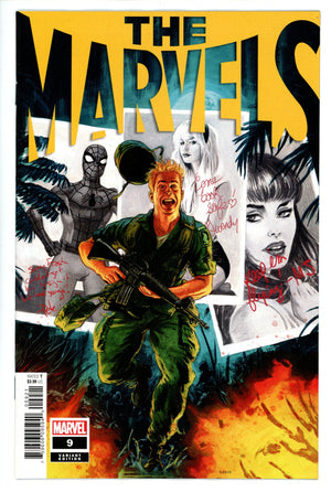The Marvels 9 Andrews Variant NM- (2022)