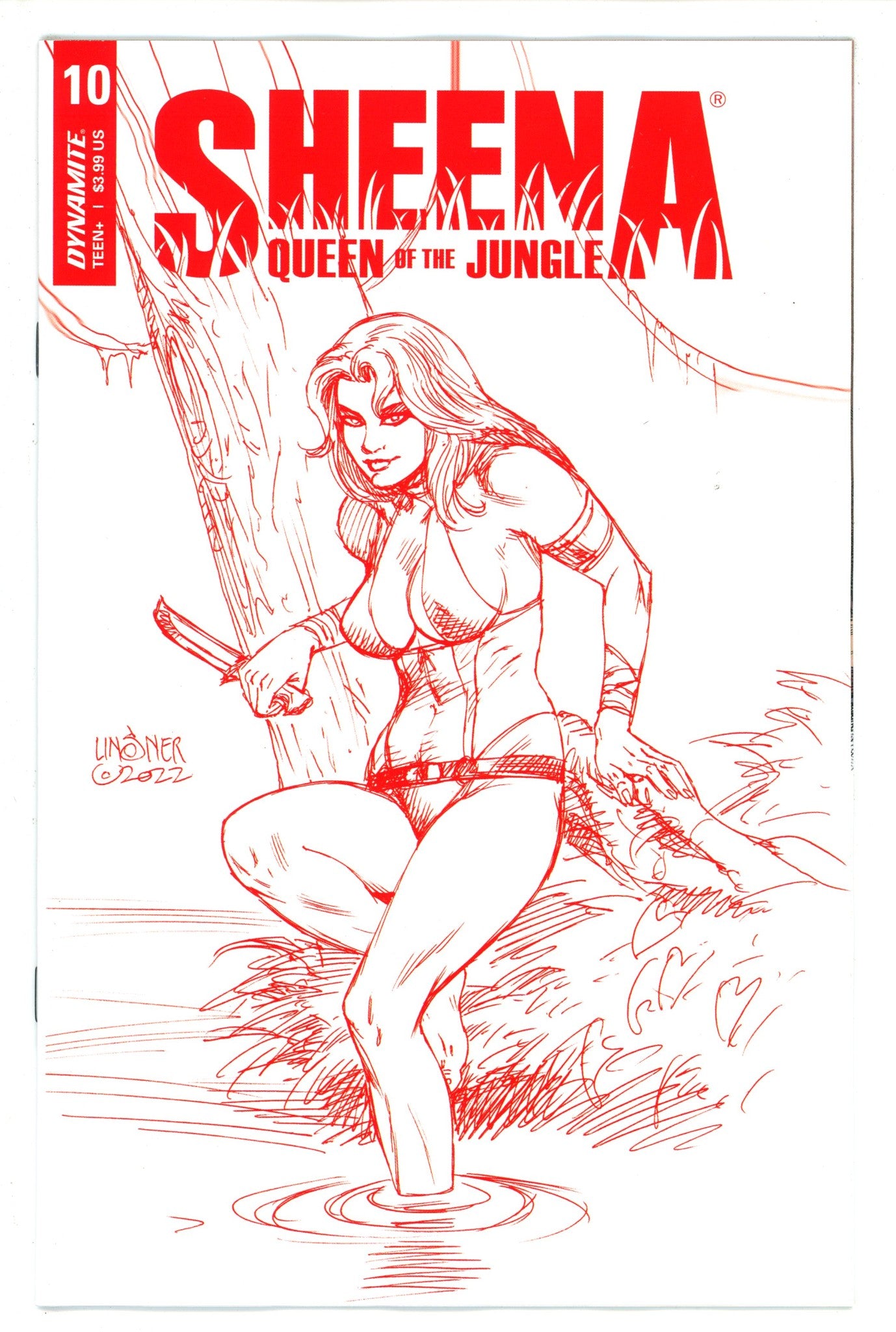 Sheena Queen of the Jungle 10 Linsner Variant