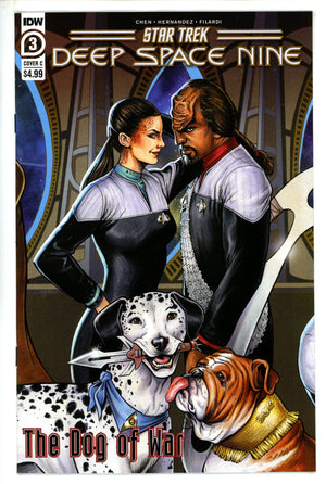 Star Trek Deep Space Nine Dog Of War 3 Price Variant (2023)