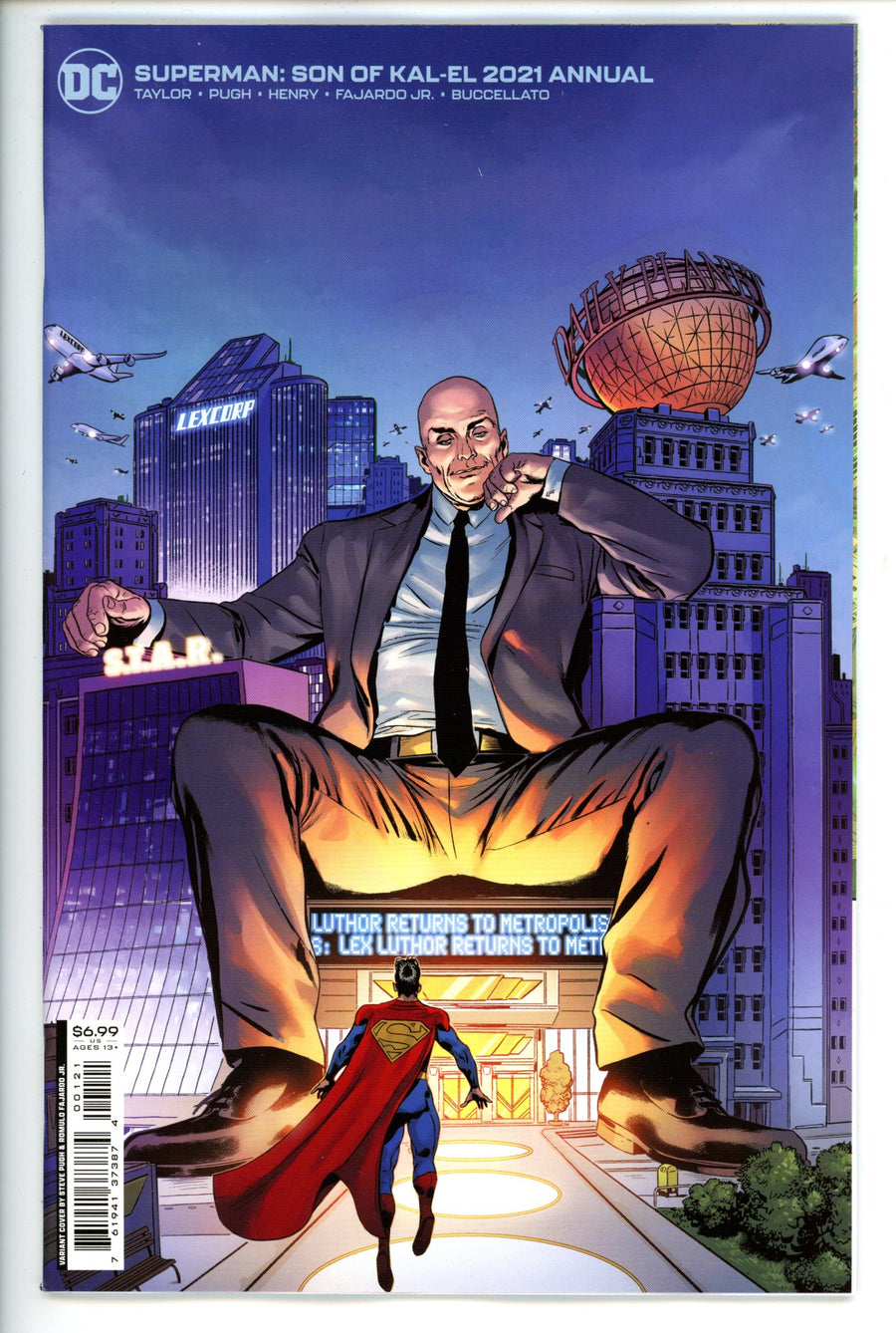 Superman Son of Kal-El Annual 1 Pugh Variant (2021)