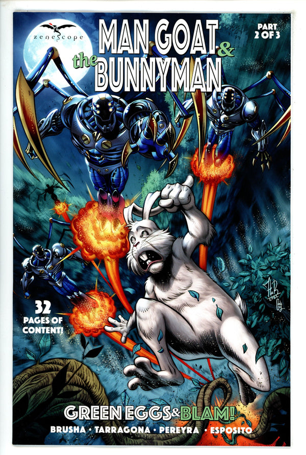 Man Goat & Bunnyman Green Eggs & Blam 2 Tarragona Variant (2022)