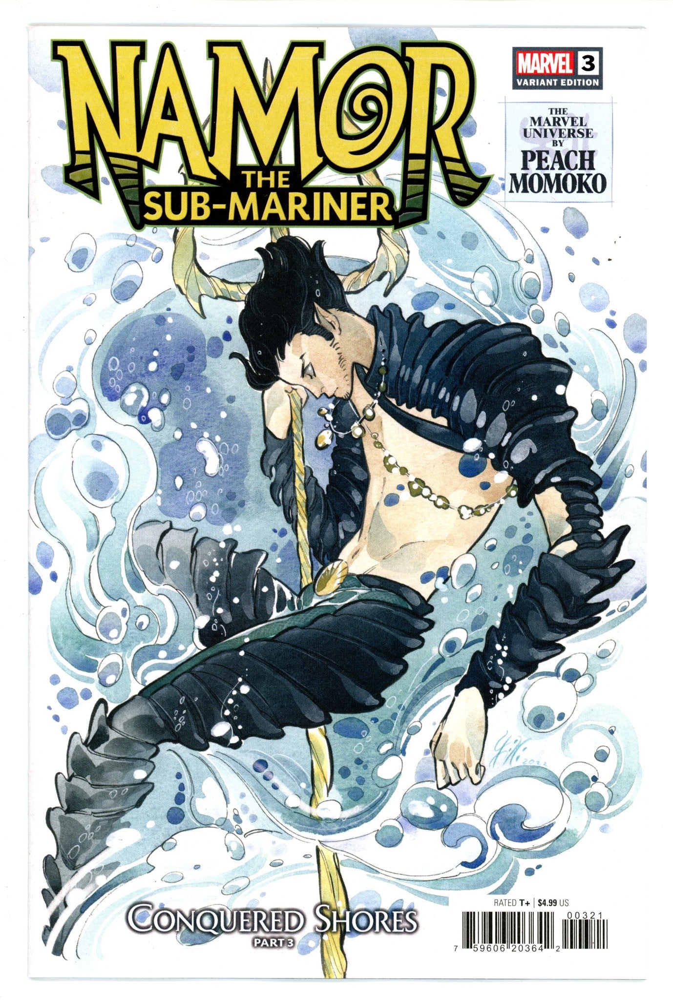Namor Conquered Shores 3 Momoko Variant (2022)