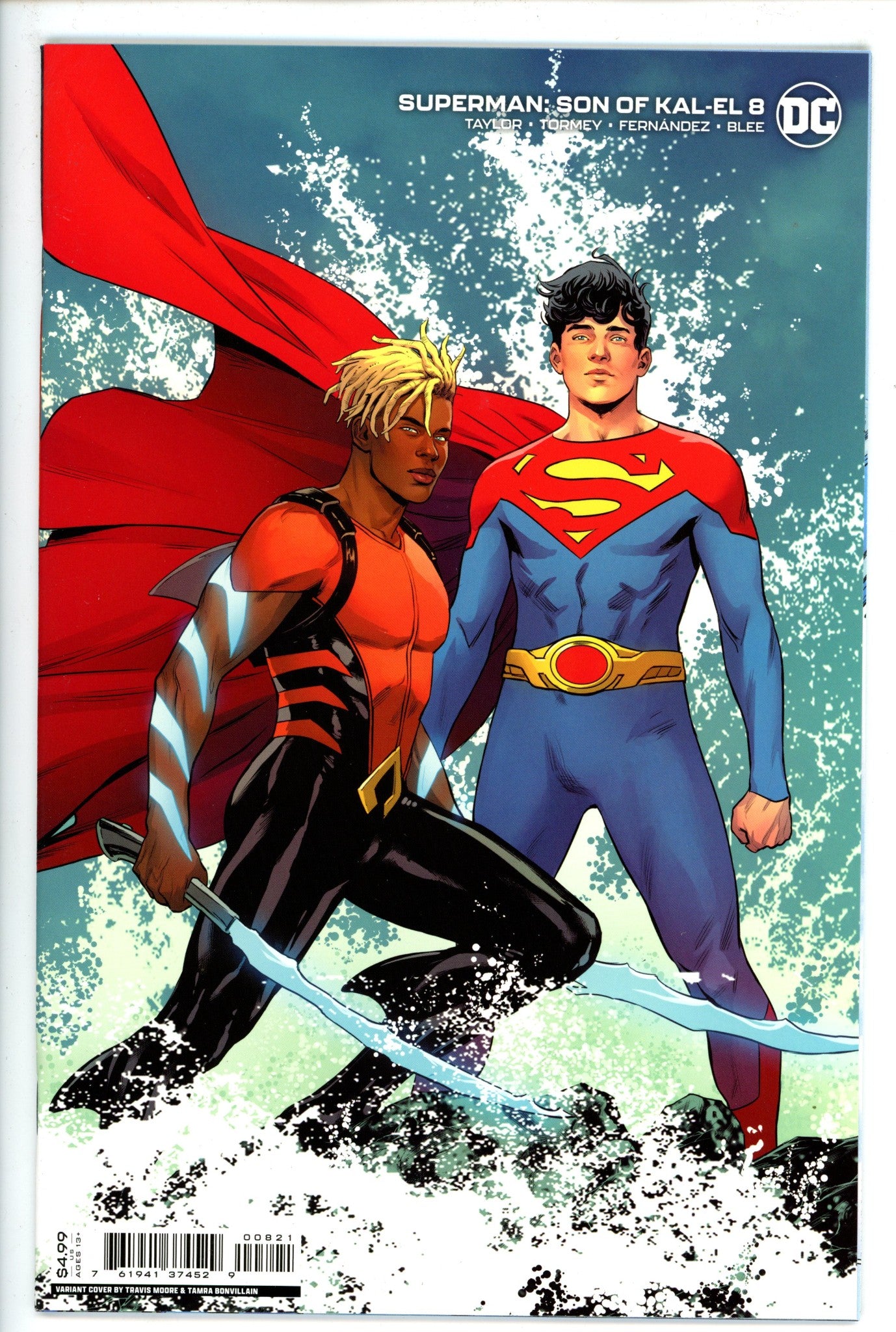 Superman Son of Kal-El 8 Moore Variant (2022)