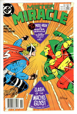 Mister Miracle Vol 2 10 Newsstand (1989)